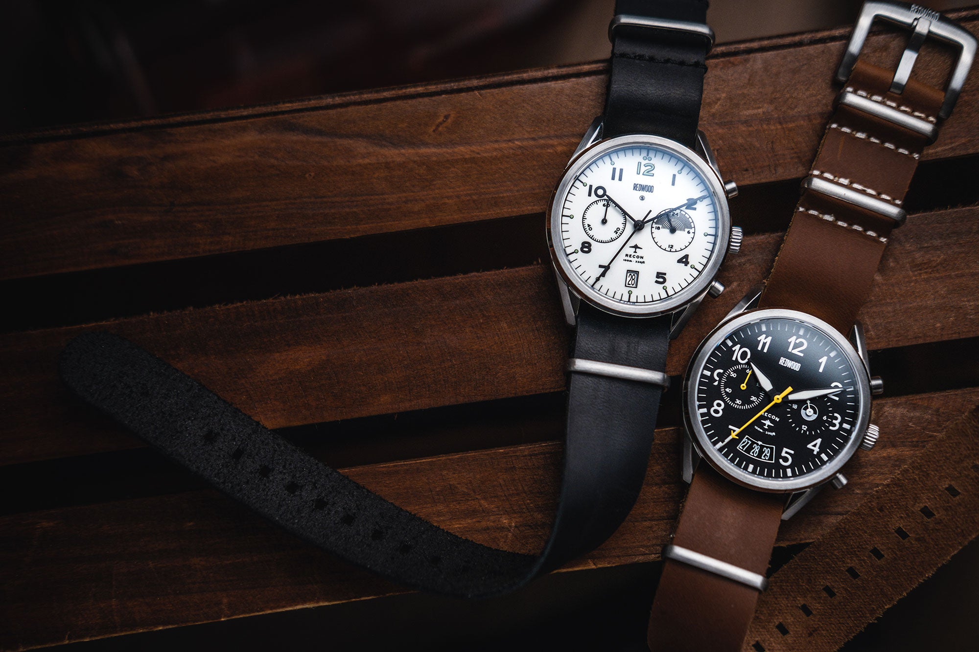 In-Depth: The Redwood Recon Pilot Chronographs – Redwood Watches