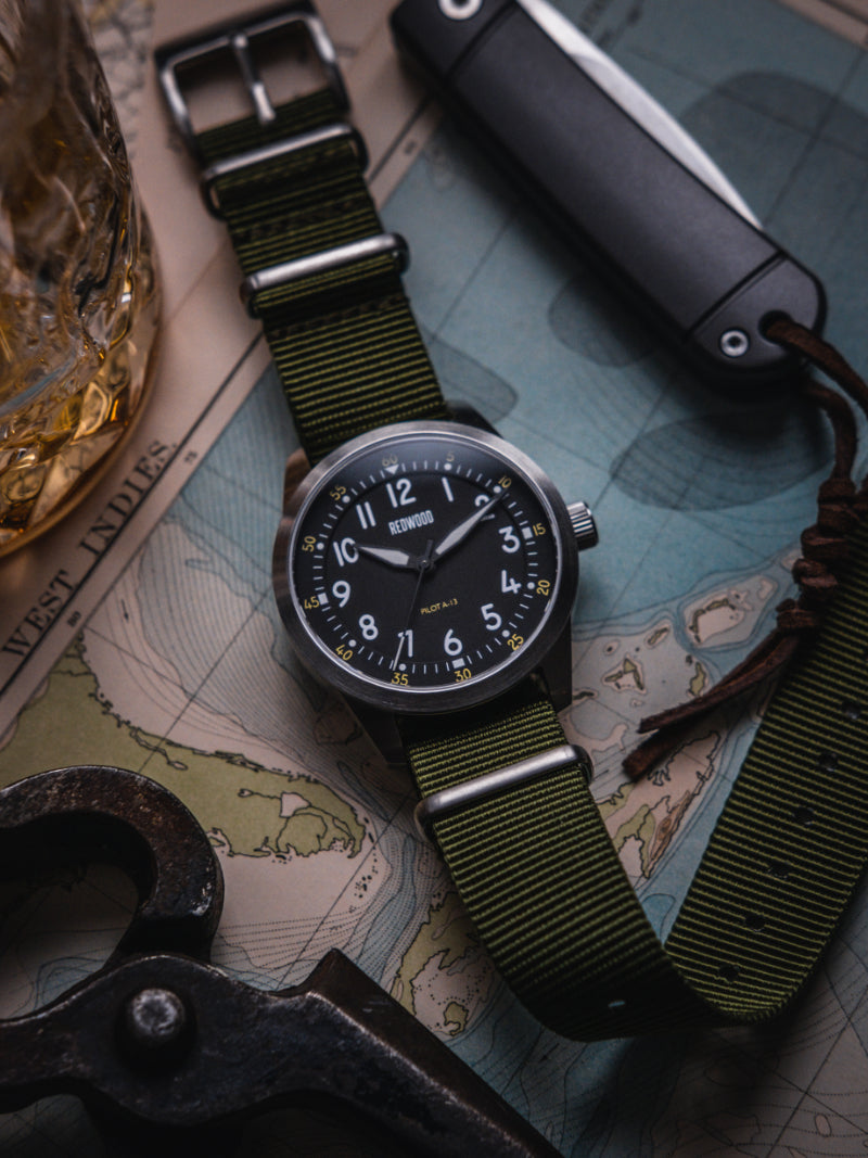 Redwood Pilot Watch