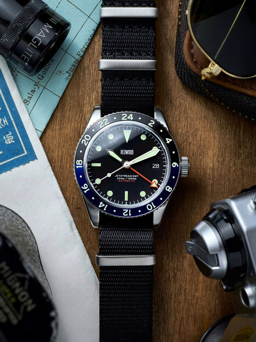 Jet All Watch The Jetstream GMT Automatic Pilot Watch – Redwood Watches