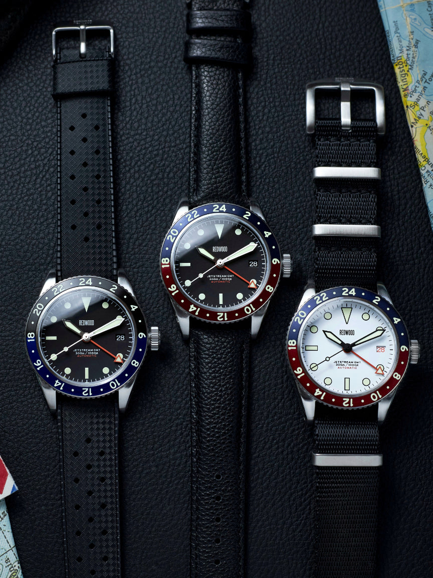 Jet All Watch The Jetstream GMT Automatic Pilot Watch – Redwood Watches