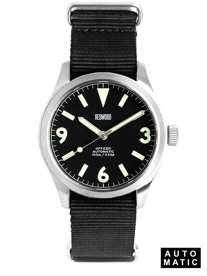 Standard Issue - Officer (Automatic) – Redwood Watches