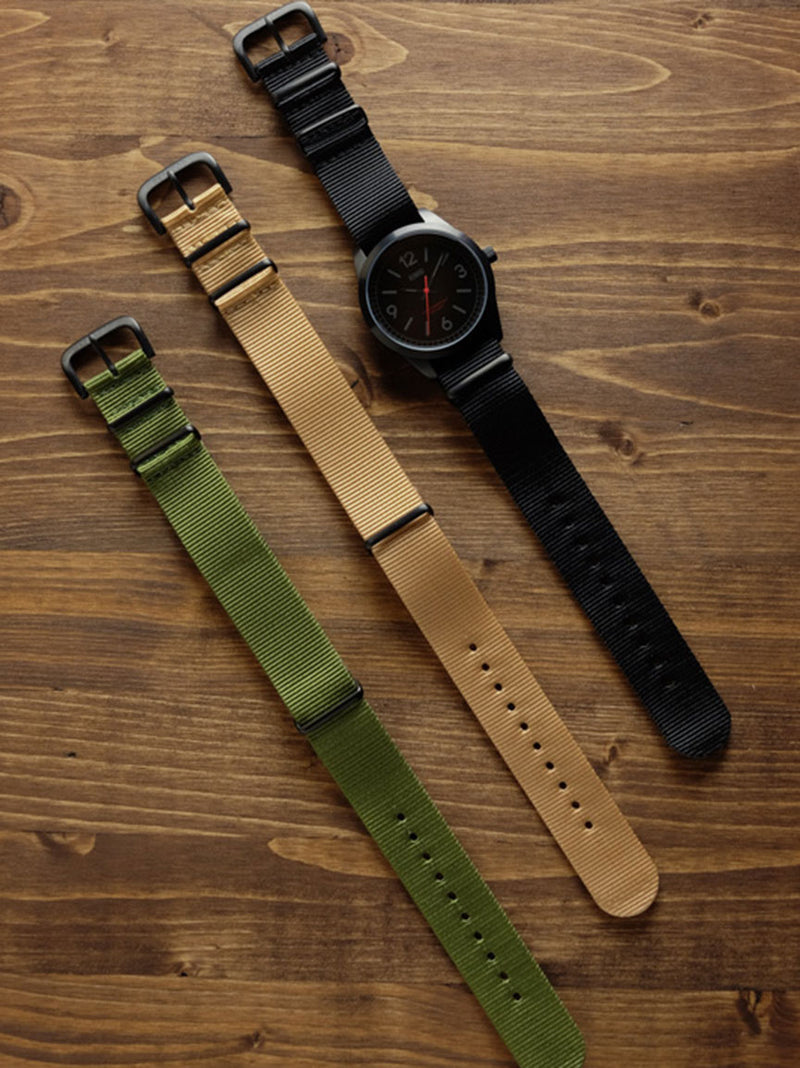 Nylon Straps Olive Drab Nylon / Stainless